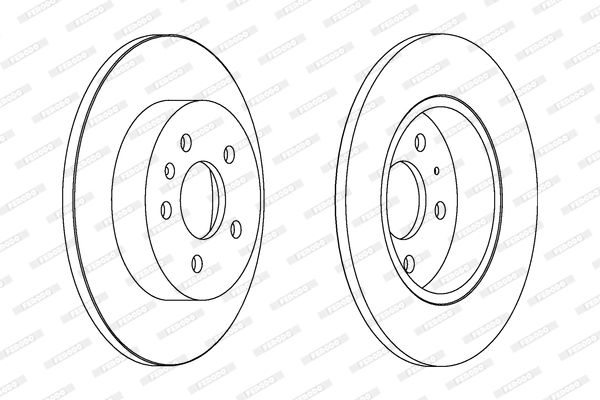 Brake Disc DDF1423C