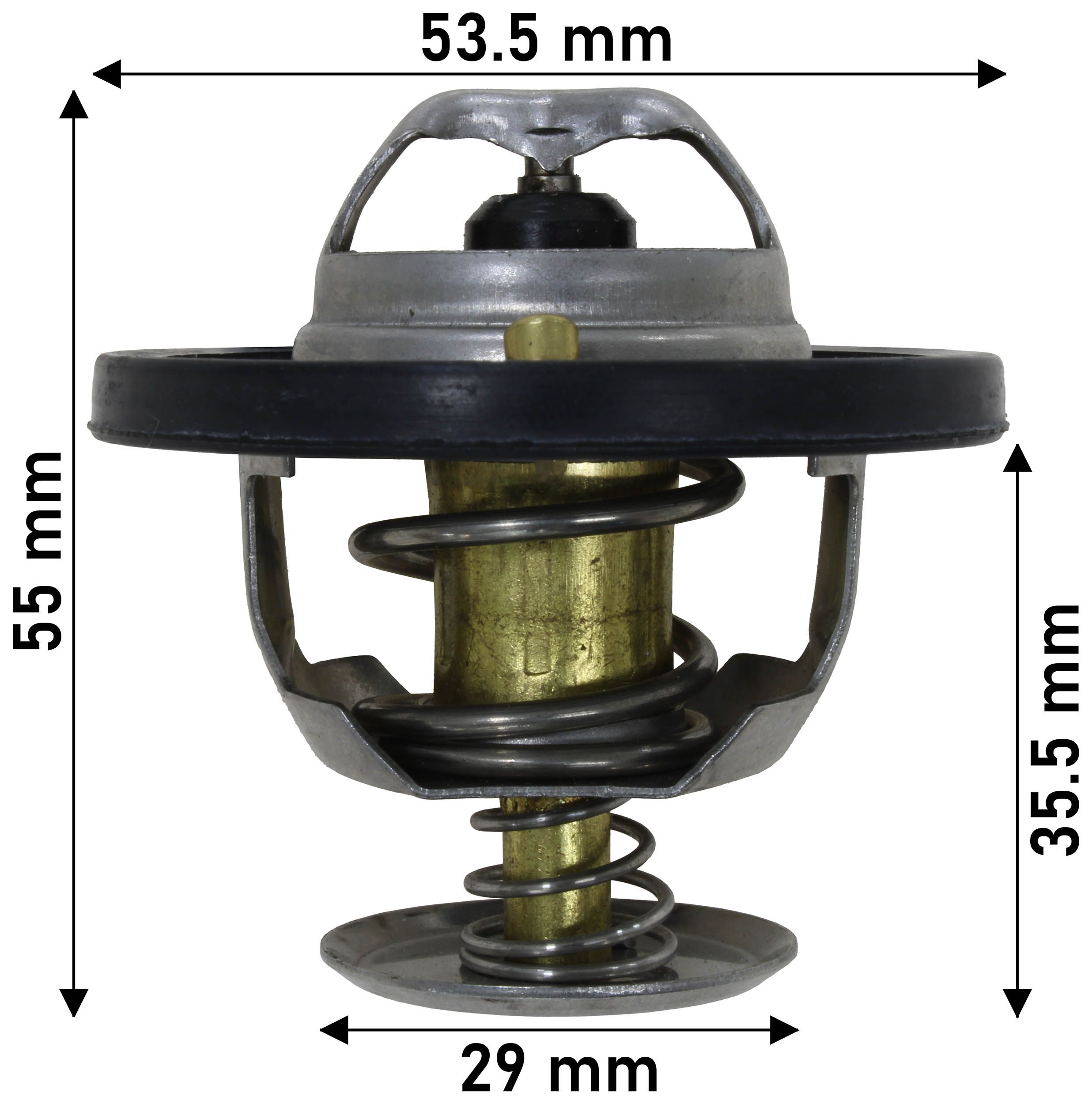 THERMOSTAT 52MM DIA 85C DAIHATSU/HONDA/TOYOTA - TecDoc Only