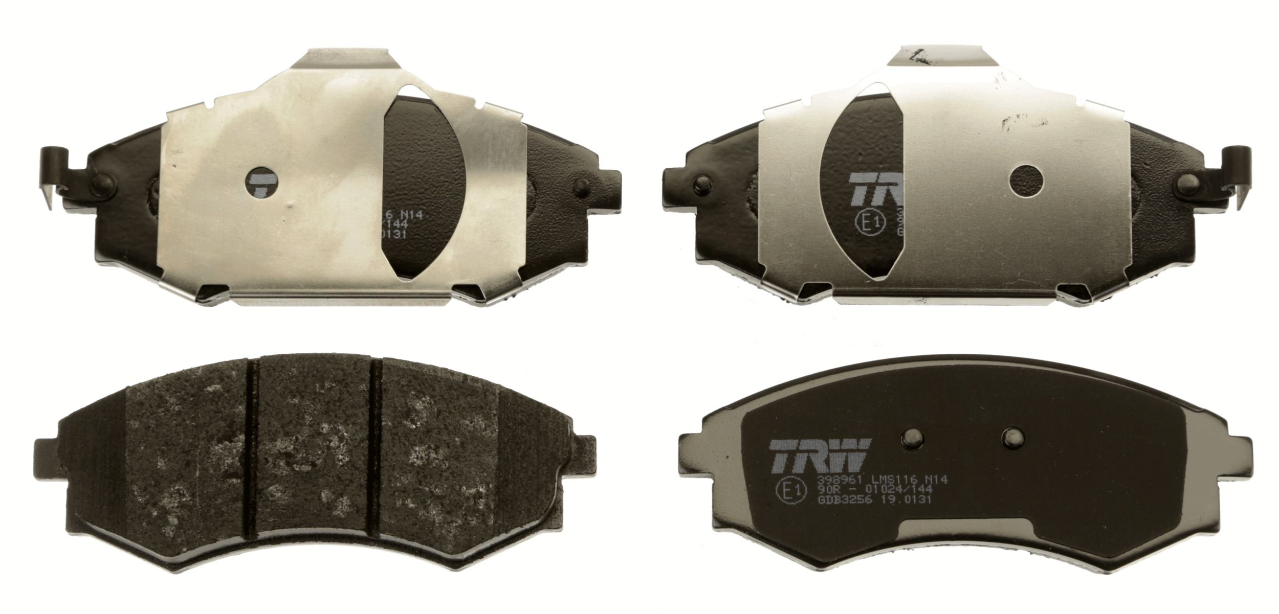 TRW DISC BRAKE PADS - TecDoc 2
