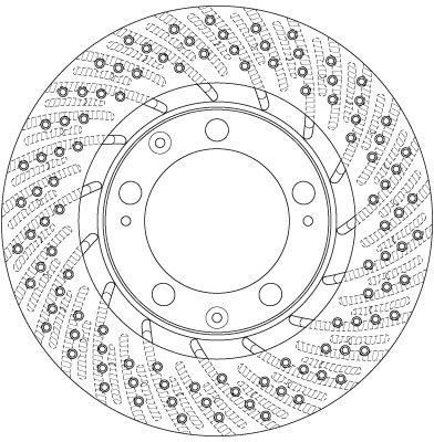 TRW BRAKE DISC - TecDoc 2
