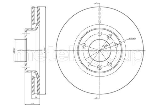 Brake Disc 23-0295