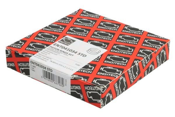 ENGITECH ENT041034 STD - Kolbenringsatz