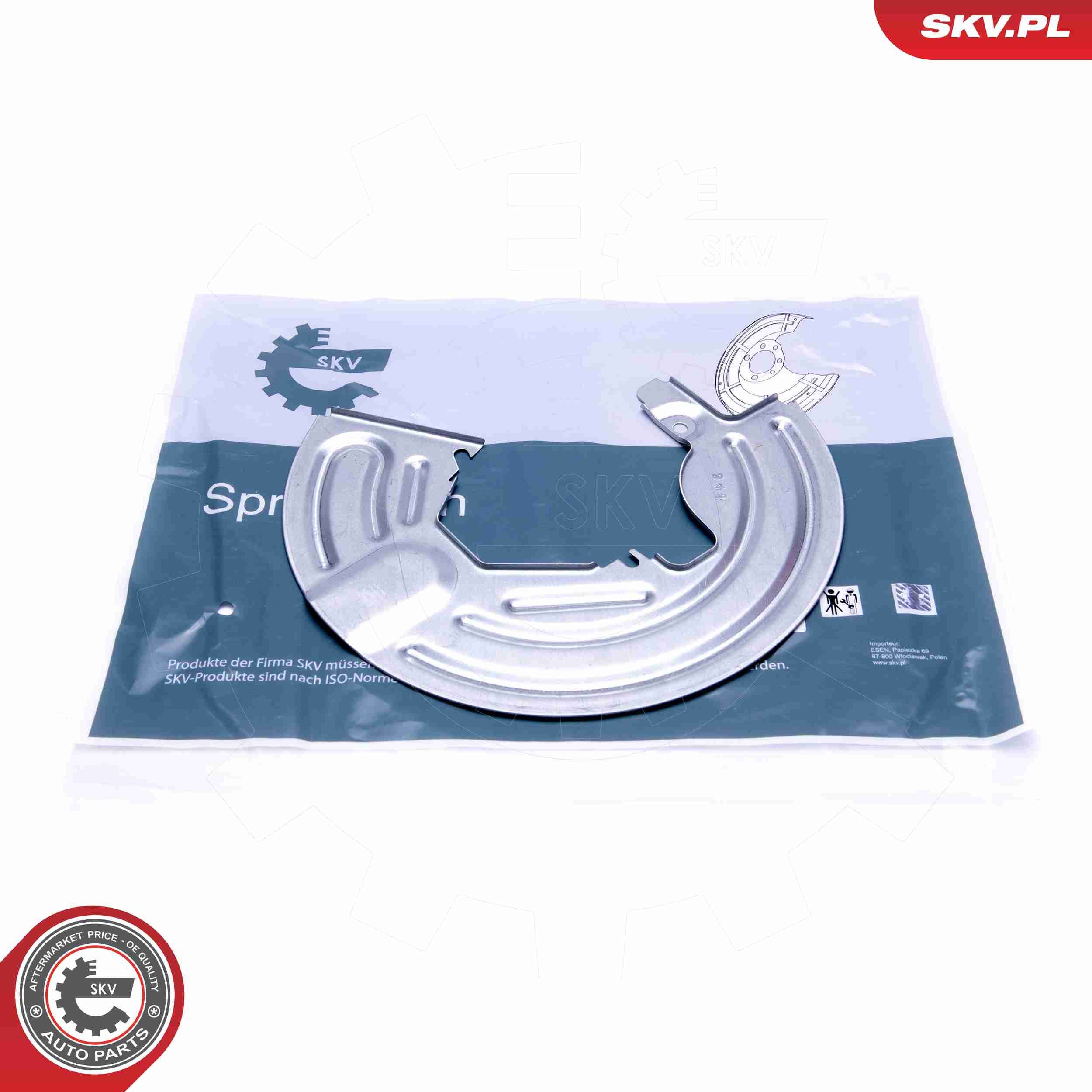 ESEN SKV 57SKV167 - Spritzblech, Bremsscheibe