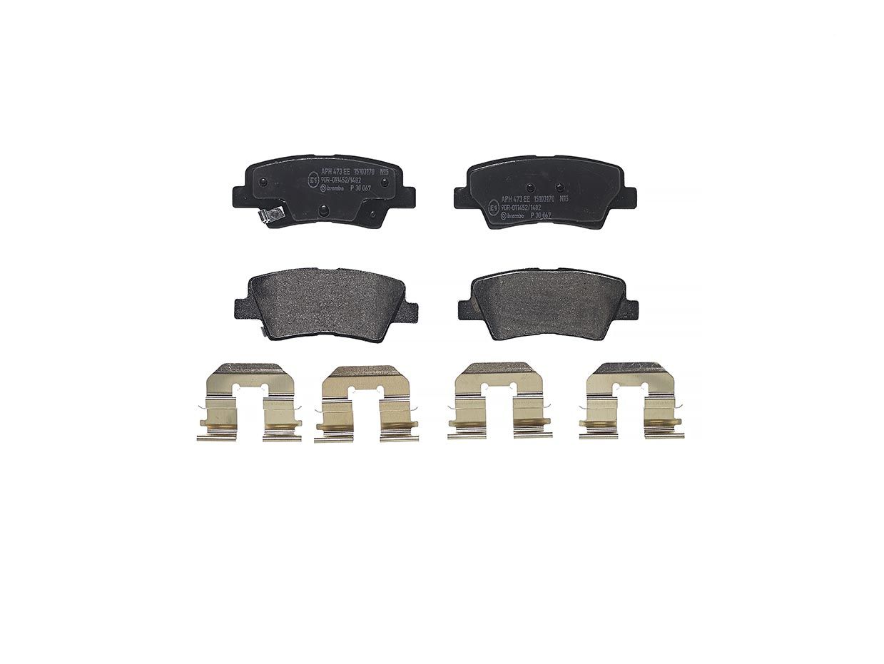 Brembo P 30 067 Bremsbelagsatz, Scheibenbremse