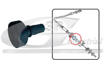 3RG 24722 - Lager, Kupplungshebel