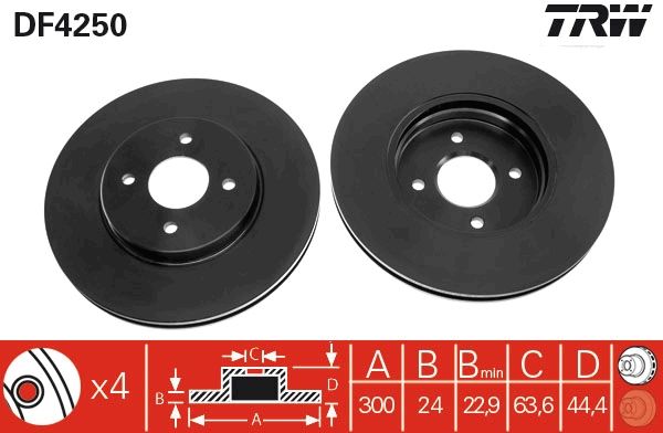 PAIRE DE DISQUES  9900