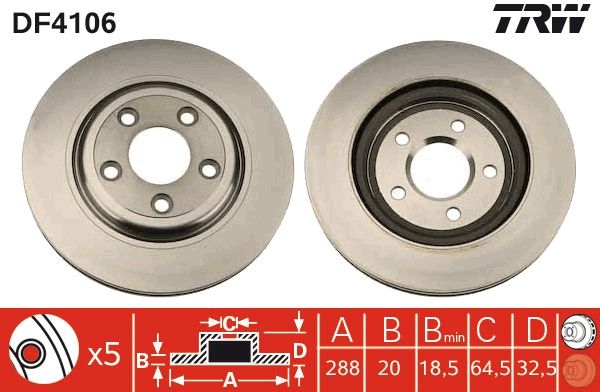 Brake Disc DF4106