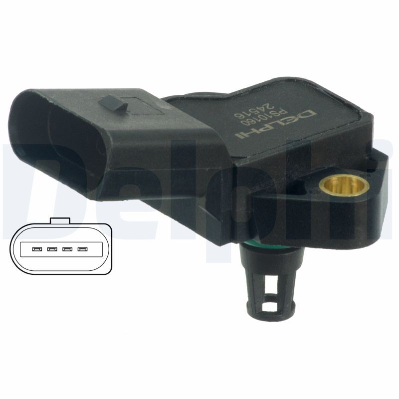Sensor, Saugrohrdruck Sensor, Saugrohrdruck