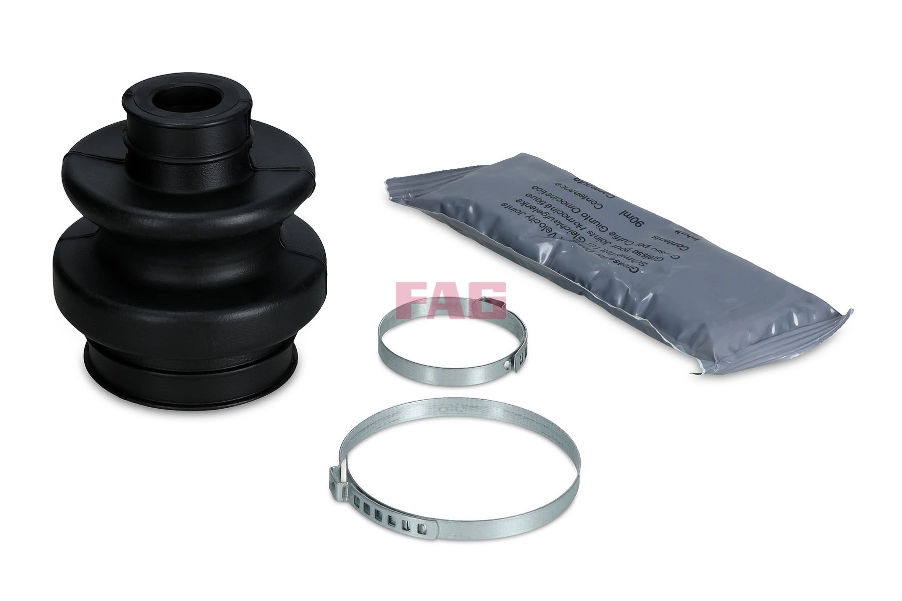 Faltenbalgsatz, Antriebswelle