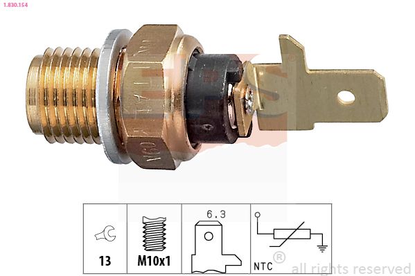 Sensor, Öltemperatur