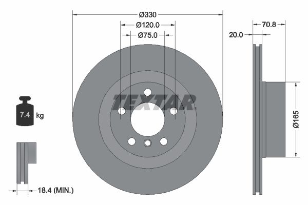 Brake Disc 92256303