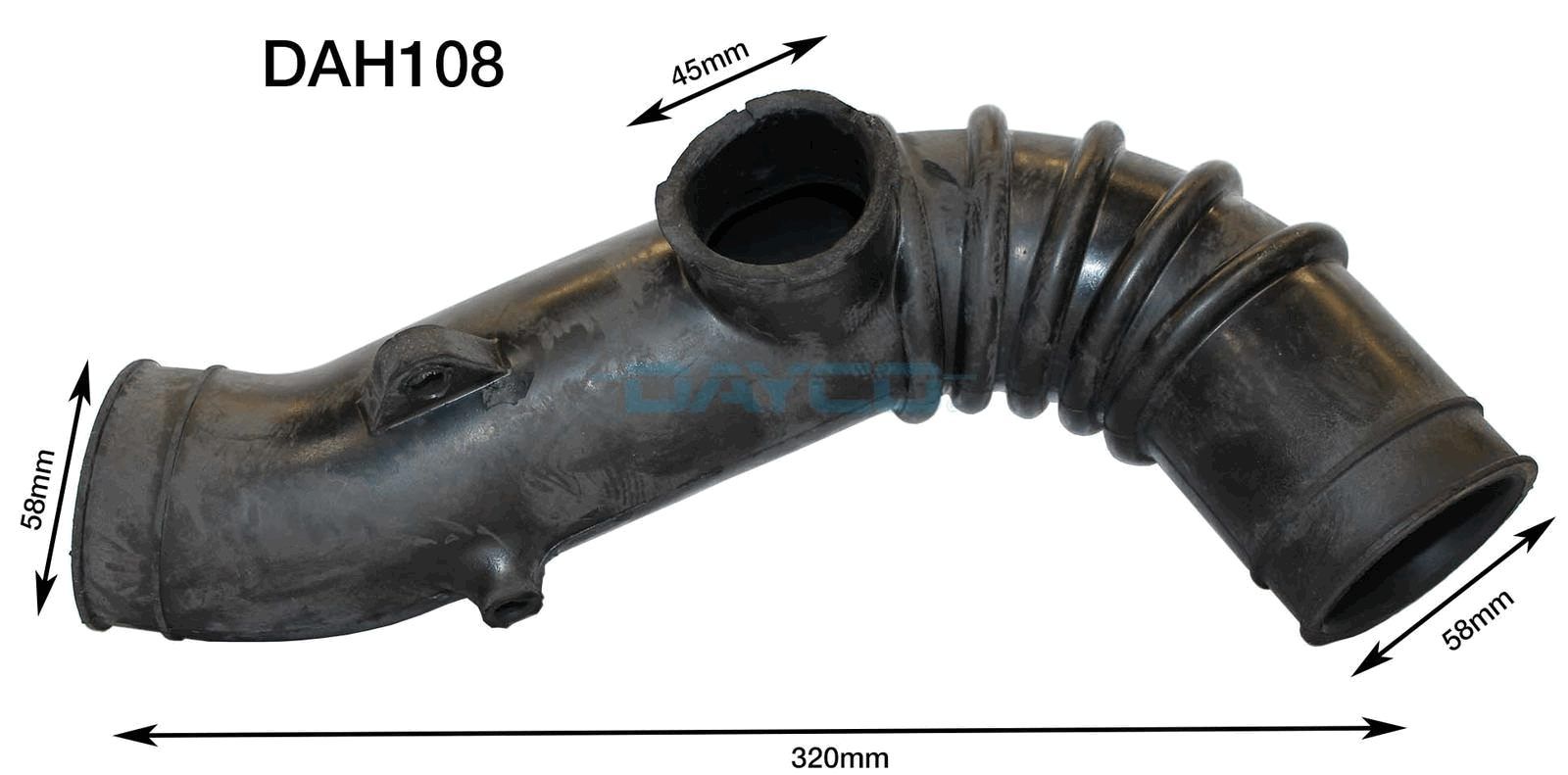DAYCO AIR INTAKE HOSE TOYOTA - TecDoc Only