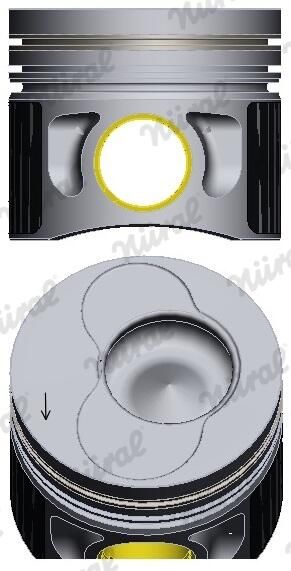 N&Uuml;RAL 87-139507-20 - Kolben
