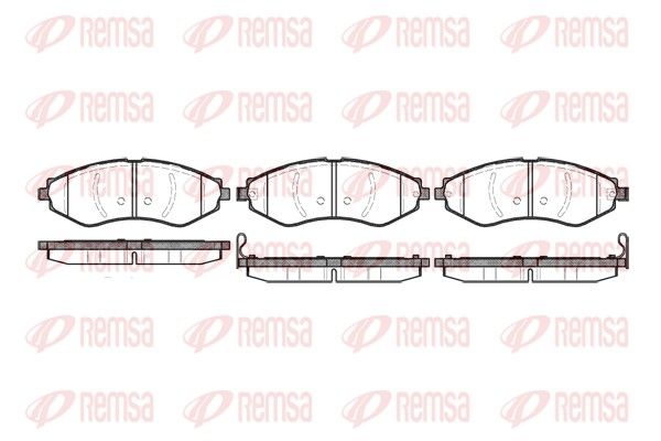 Premium Front Brake Pad Set Premium Front Brake Pad Set