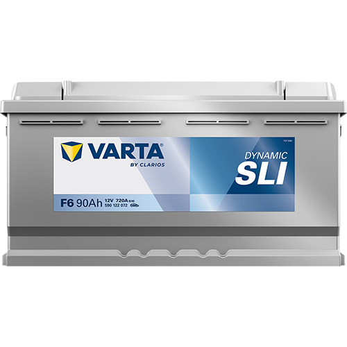 VARTA Dynamic SLI F6 | 12V 90Ah 720A | Autobatterie VARTA Dynamic SLI F6 | 12V 90Ah 720A | Autobatterie