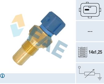 Sensor, K&uuml;hlmitteltemperatur