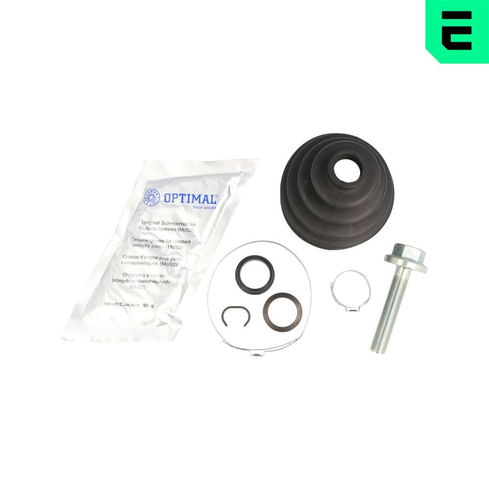 Faltenbalgsatz, Antriebswelle