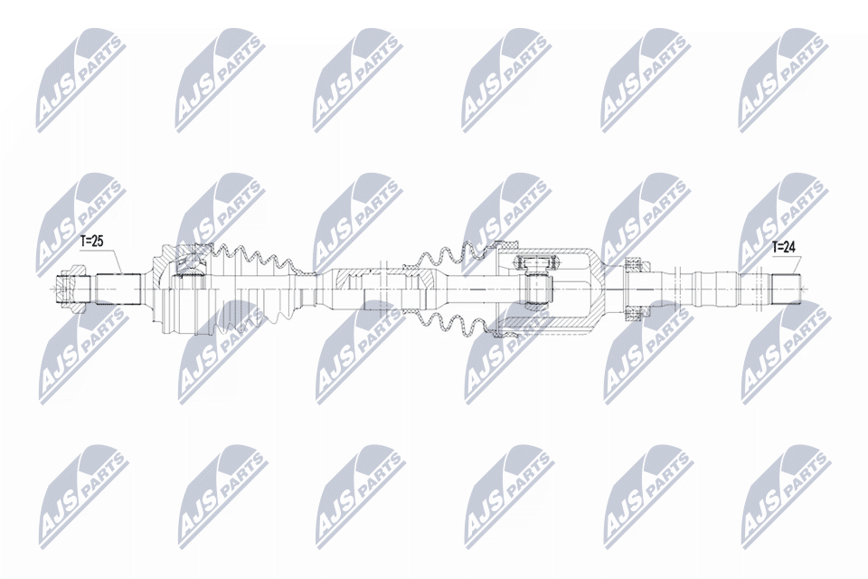 NTY NPW-PE-120 Antriebswelle
