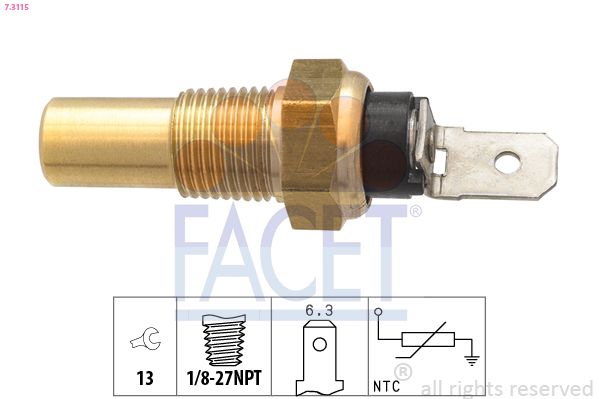 Sensor, Kühlmitteltemperatur