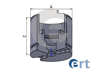 Piston, brake caliper 150751-C