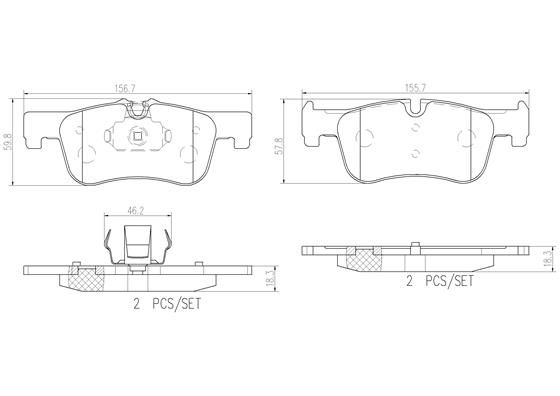 BMW 116i F20 11-15 (FRT) - TecDoc 1