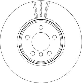 TRW BRAKE DISC - TecDoc 2