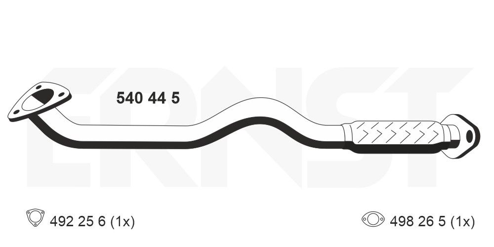 ERNST 540445 - Abgasrohr