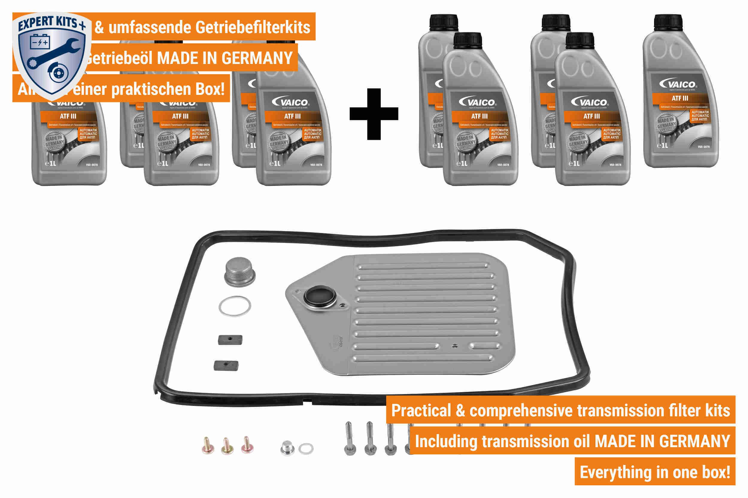Teilesatz, Automatikgetriebe-&Ouml;lwechsel