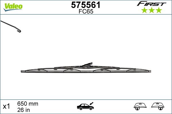 VALEO 575561 Wiper Blade