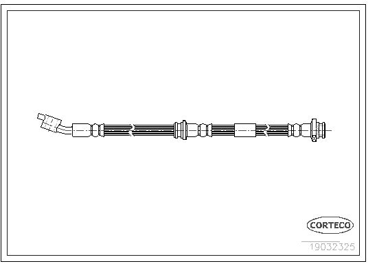 FLEXIBLE DE FREIN NISSAN ALMERA  0705