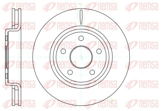 Brake Disc 61210.10