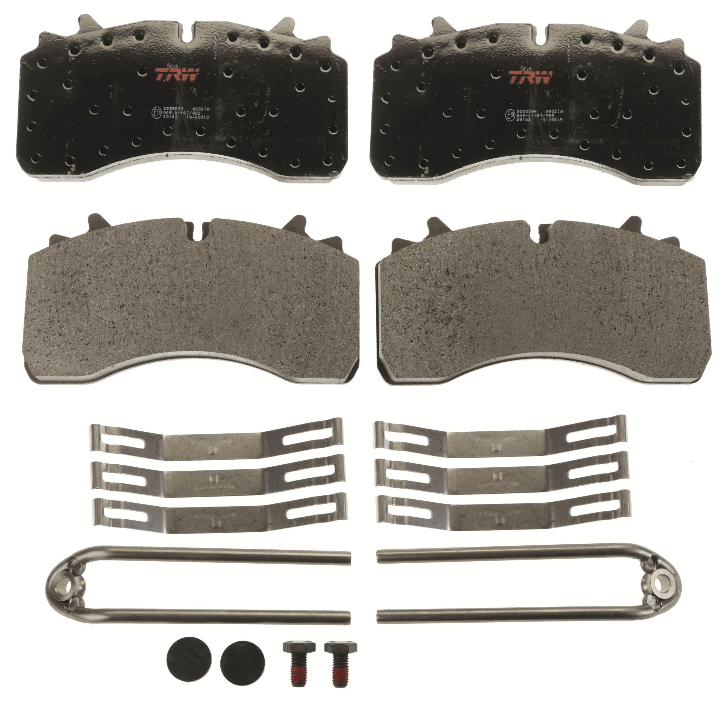 TRW DISC BRAKE PADS - TecDoc 2