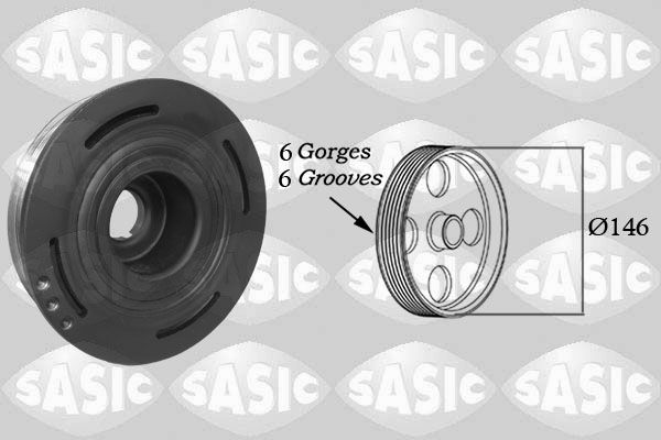 Belt Pulley, crankshaft 2154013