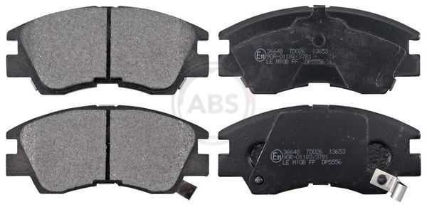 Brake Pad Set, disc brake 36648