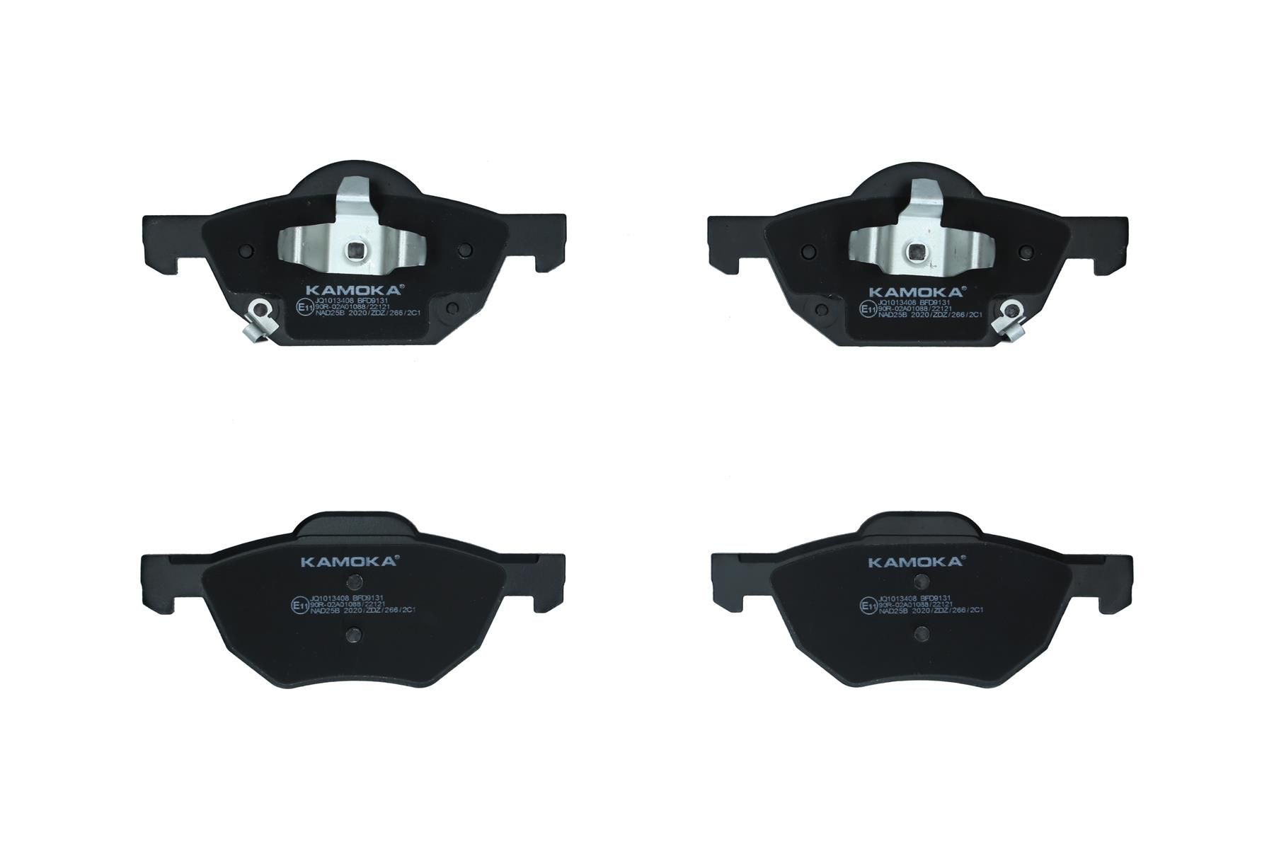 KAMOKA JQ1013408 - Bremsbelagsatz, Scheibenbremse