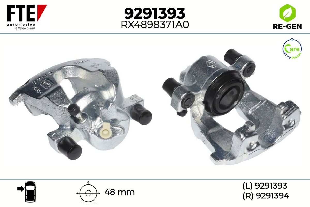 FTE 9291393 - Bremssattel