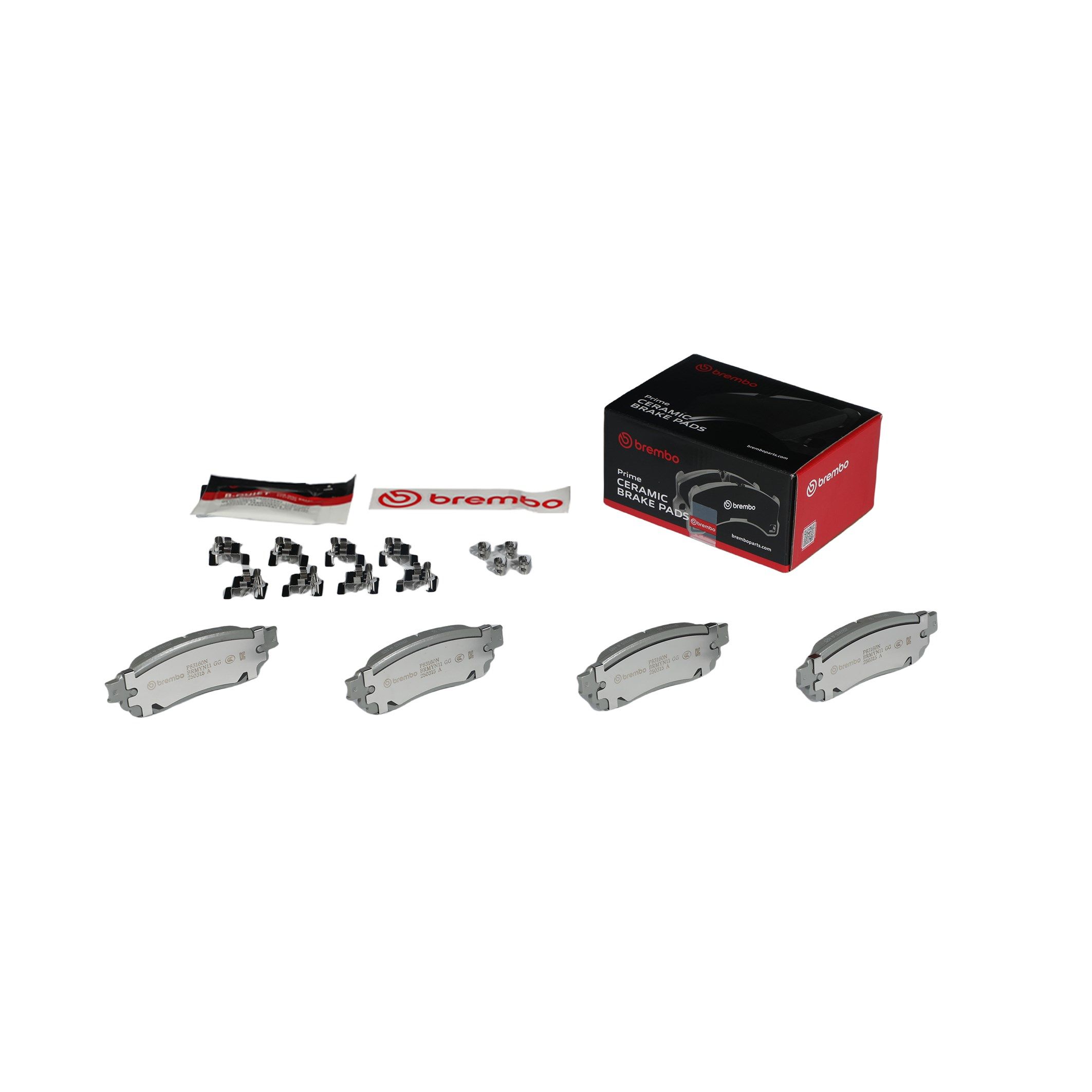 BREMBO DISC PAD -  TOYOTA CAMRY ASV70 17- (RR) - TecDoc 2