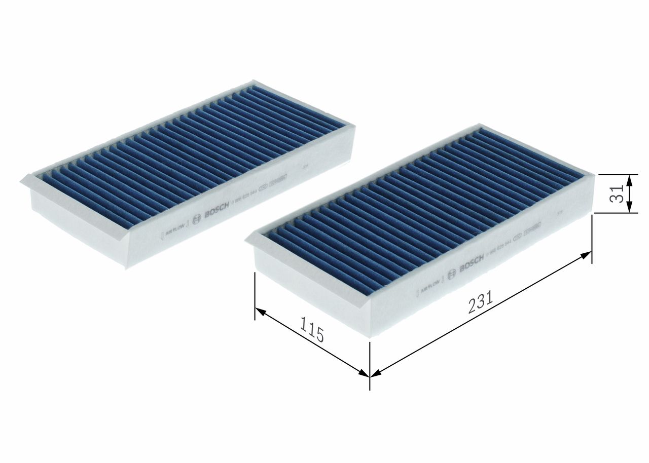 Filter, Innenraumluft