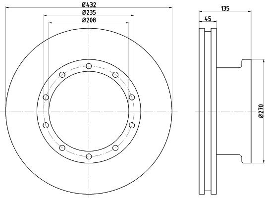 FLEXIBLE ASPIRATION Ø 250MM LG 10M AVC BUSE MAGNET