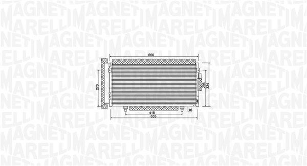 350203998000 MAGNETI MARELLI kondenzátor, klíma