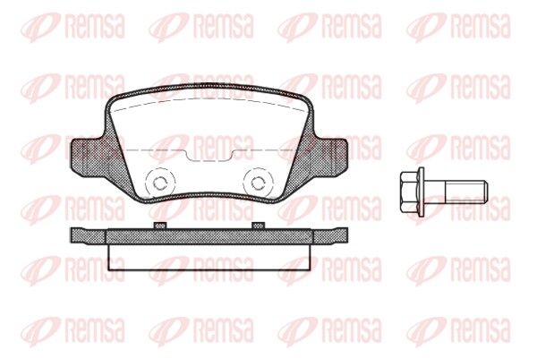 Premium Rear Brake Pad Set Premium Rear Brake Pad Set