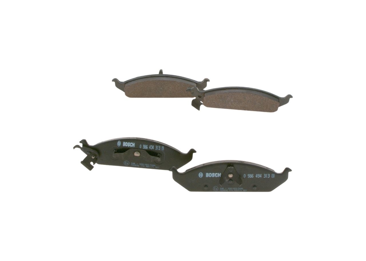 BOSCH 0 986 494 313 Brake Pad Set, disc brake
