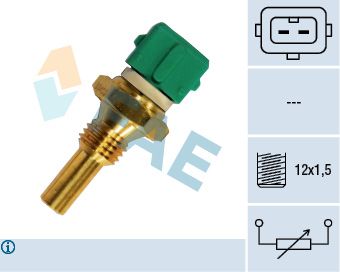 Sensor, K&uuml;hlmitteltemperatur
