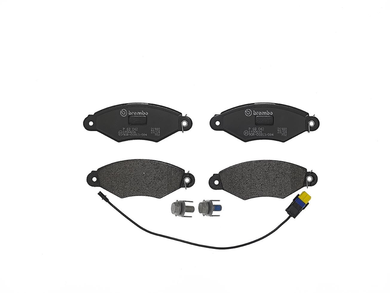 Brembo P 68 042 Bremsbelagsatz, Scheibenbremse