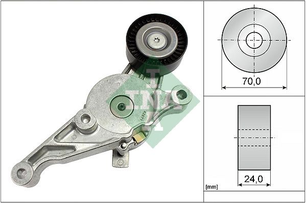 Belt Tensioner, V-ribbed belt 534 0151 10