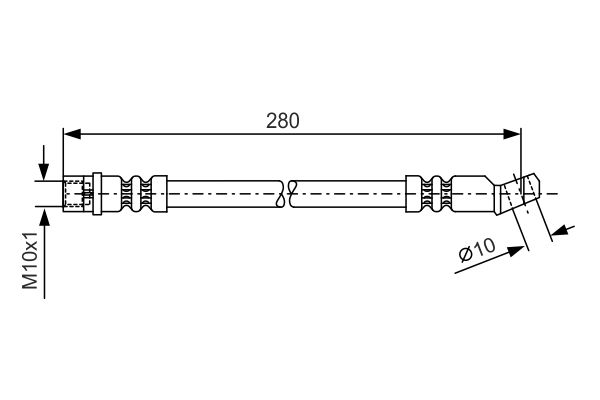 Brake Hose 1 987 481 014