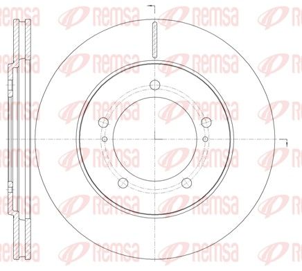 Brake Disc 61233.10