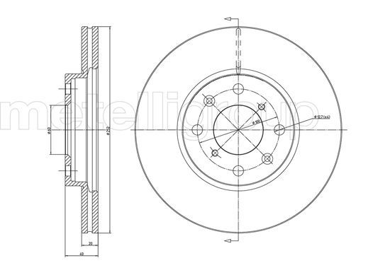 Brake Disc 23-0908C