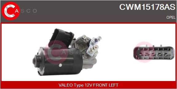 CWM15178AS CASCO Brand New HQ törlőmotor