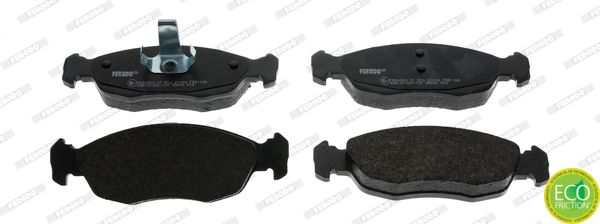 Brake Pad Set, disc brake FDB1168